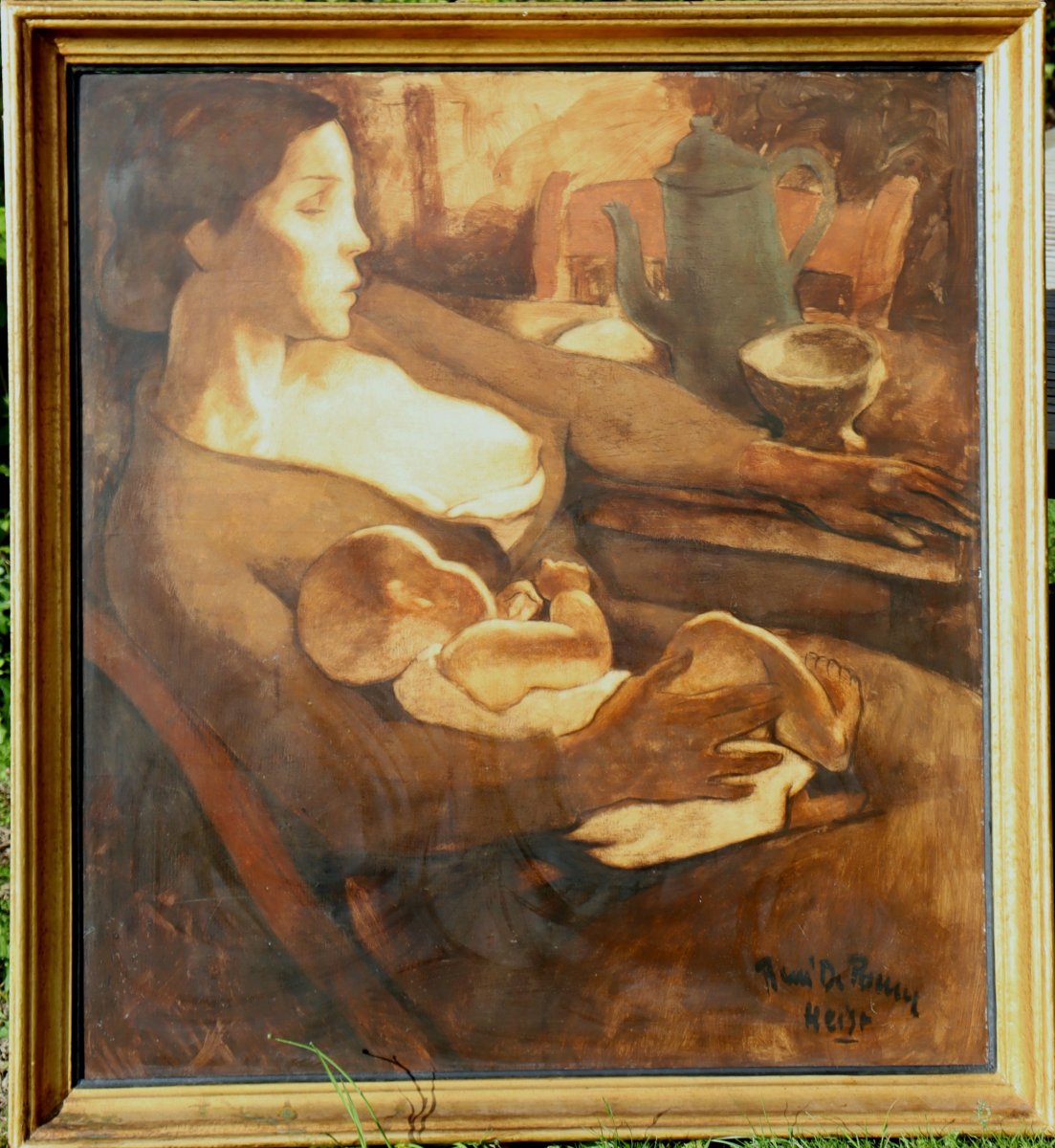 RENE DE PAUW : "FEMME DE MARIN, FEMME DE CHAGRIN" 