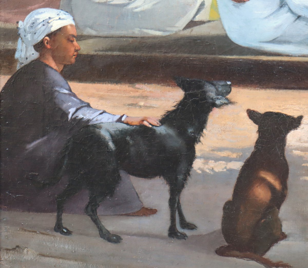 Adolf Werner Gotthar : "on The Banks Of The Nile" -photo-2
