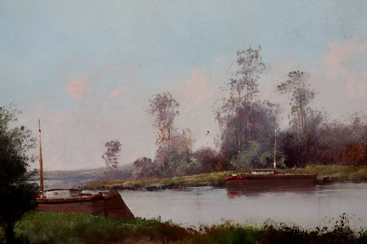 LEON DUPUY (GALIEN-LALOUE) : "L'OISE A SAINT-LEU-D'ESSERENT" -photo-4