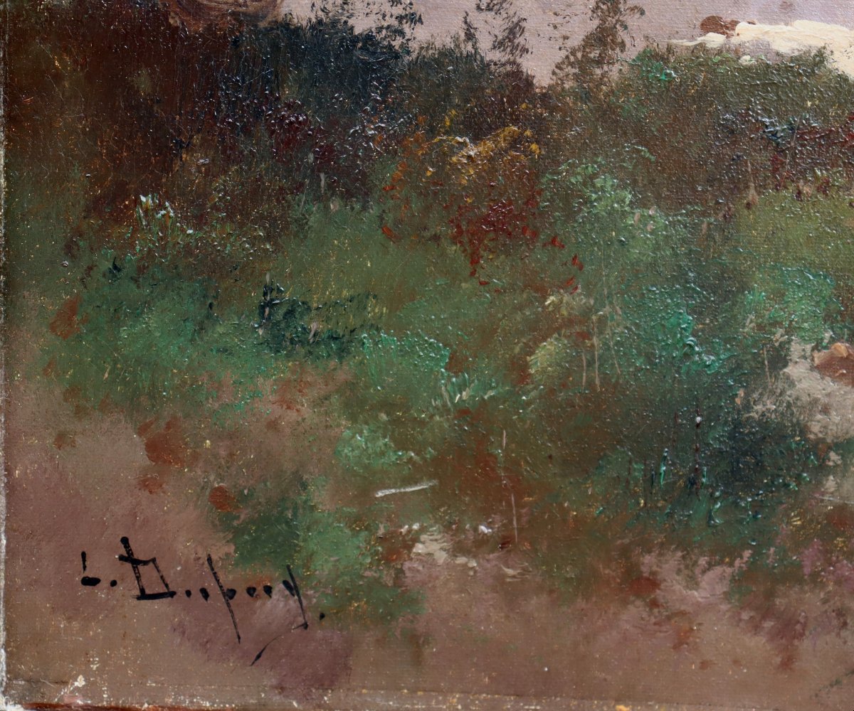 LEON DUPUY (GALIEN-LALOUE) : "L'OISE A SAINT-LEU-D'ESSERENT" -photo-1