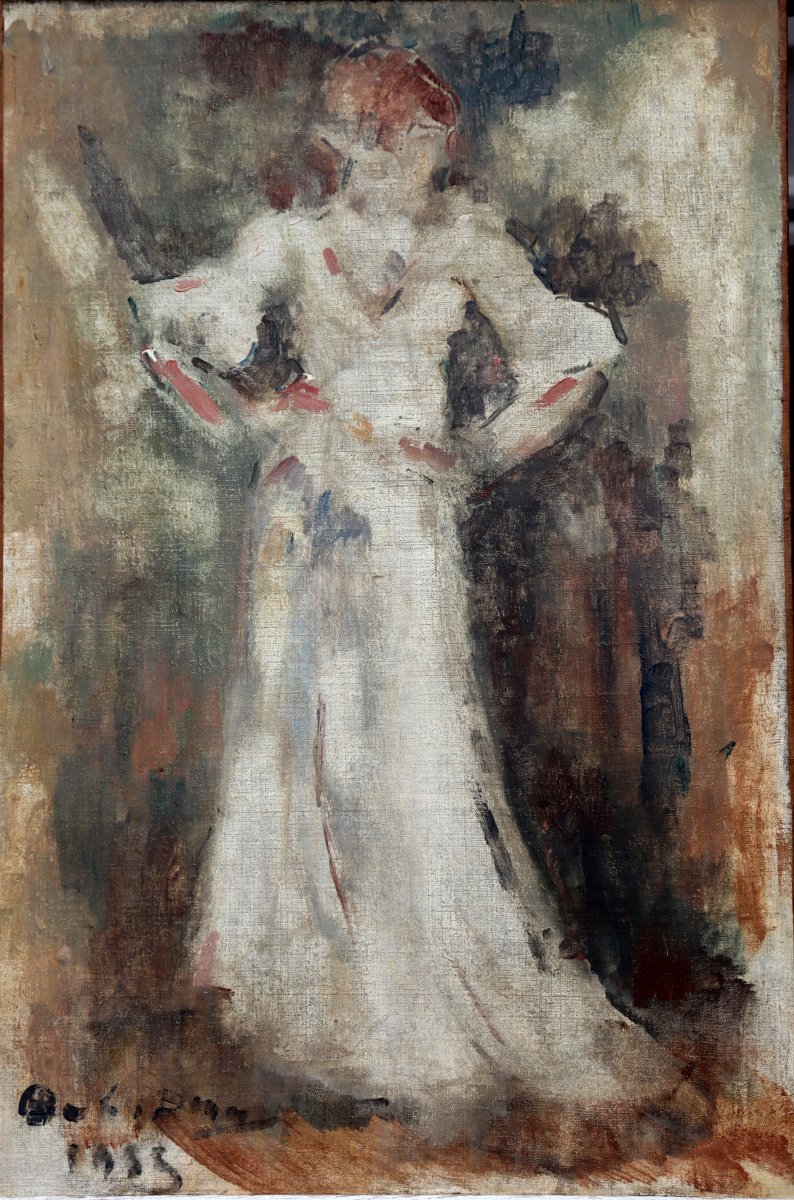 Adalbert-louis Bonn : “lady With Her Hands On Her Hips”-photo-2