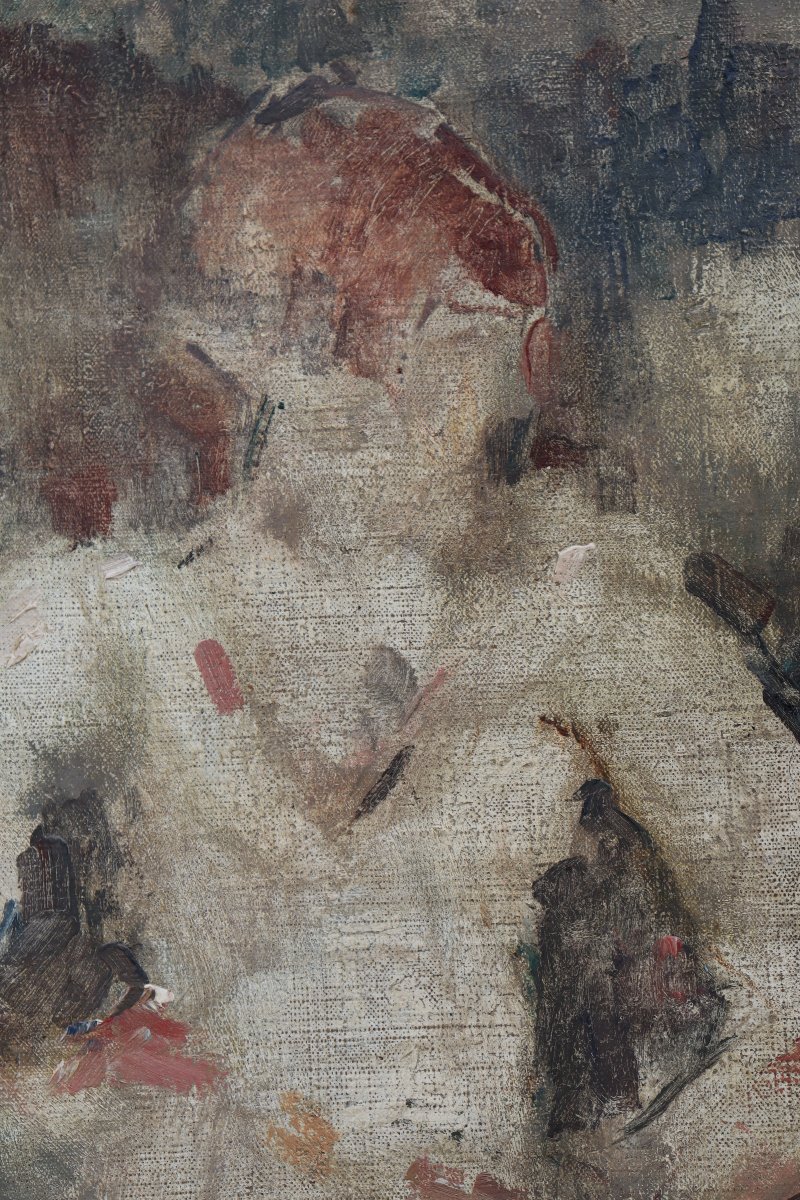 Adalbert-louis Bonn : “lady With Her Hands On Her Hips”-photo-4