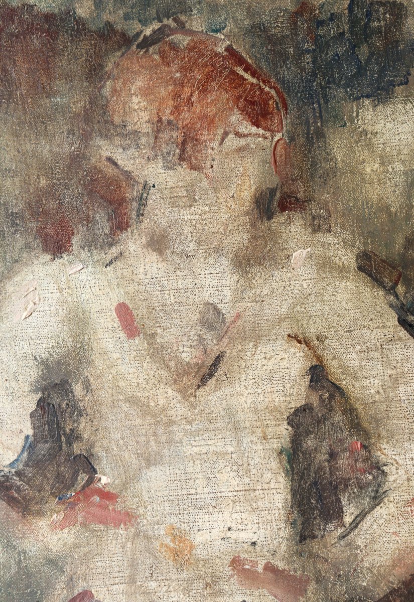 Adalbert-louis Bonn : “lady With Her Hands On Her Hips”-photo-4