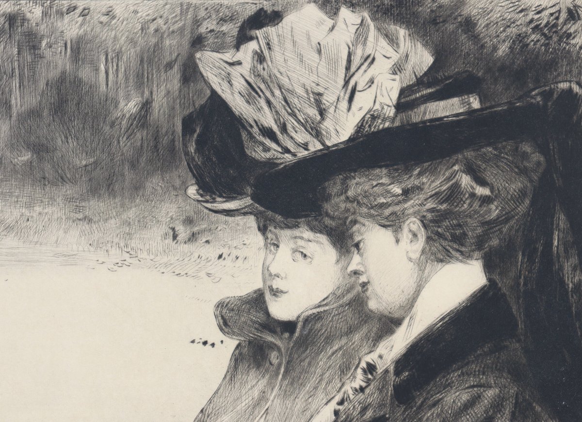 HENRY SOMM : « LES AMIES »-photo-2