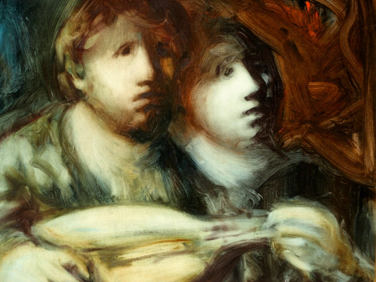 Sylvain Vigny : “a Couple With A Mandolin”-photo-4