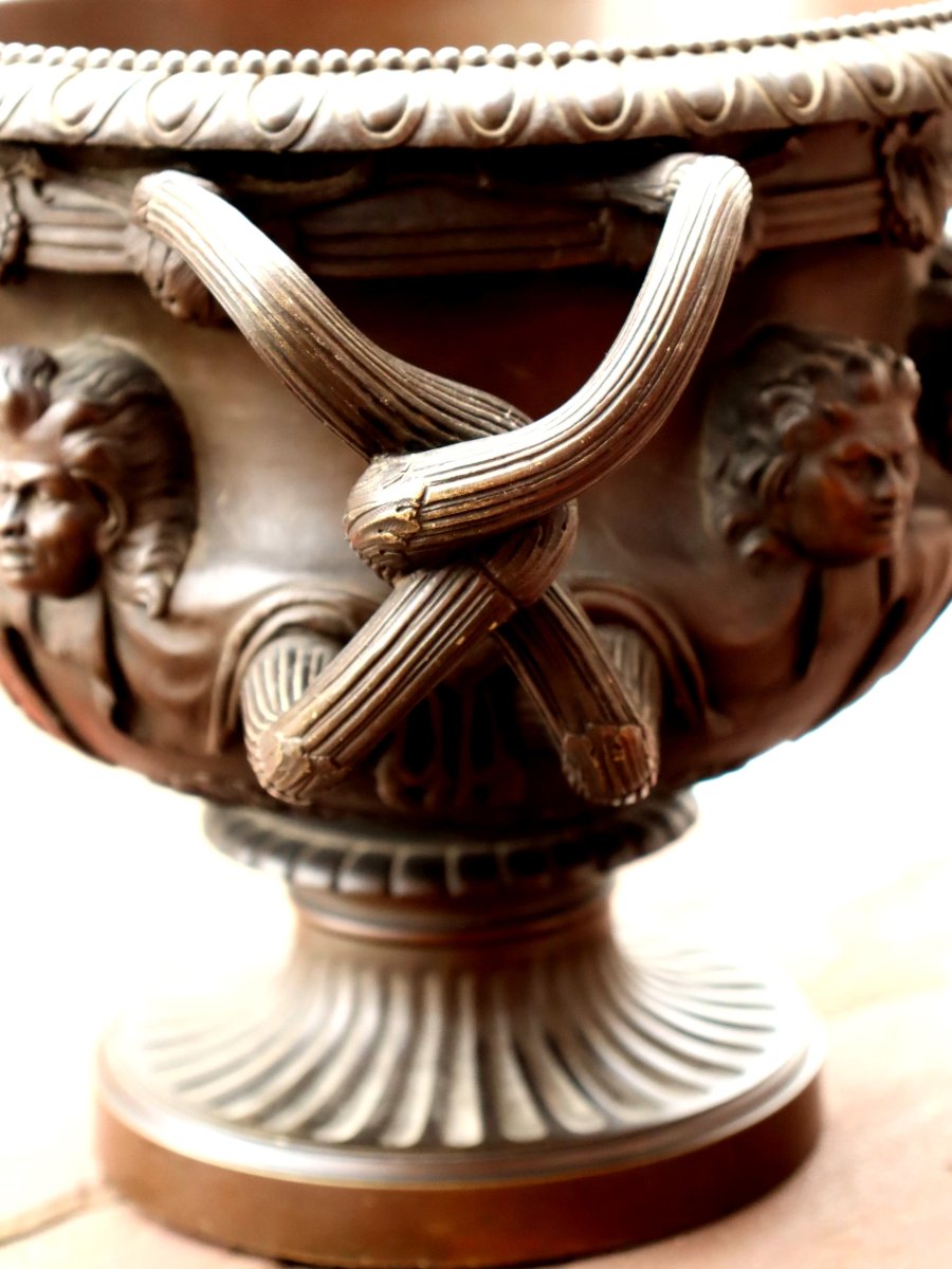 GRAND TOUR XIXe : « GRAND VASE WARWICK »-photo-1