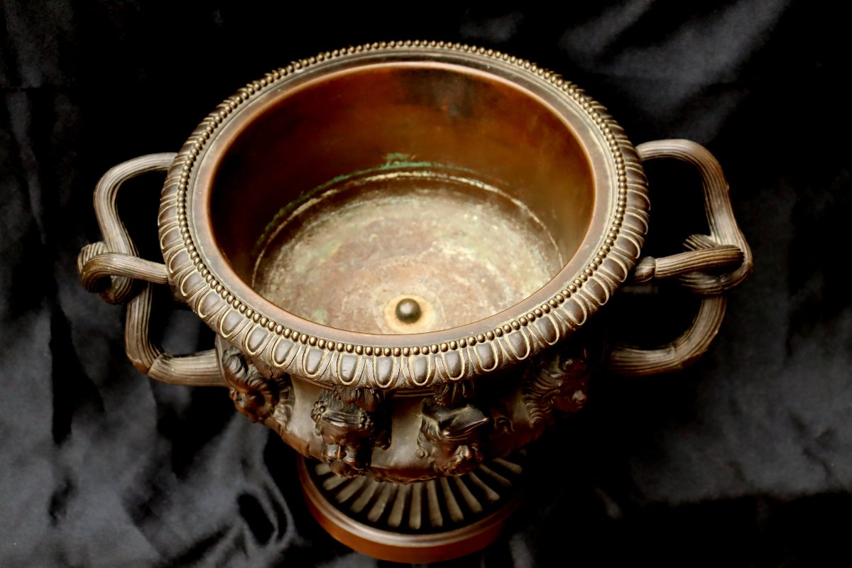 GRAND TOUR XIXe : « GRAND VASE WARWICK »-photo-5