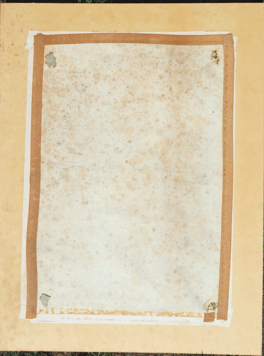 Early 19th-century French School, After Vincent : “portrait With Three Pencils”-photo-2