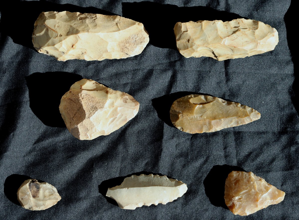COLLECTION DE SILEX TAILLES