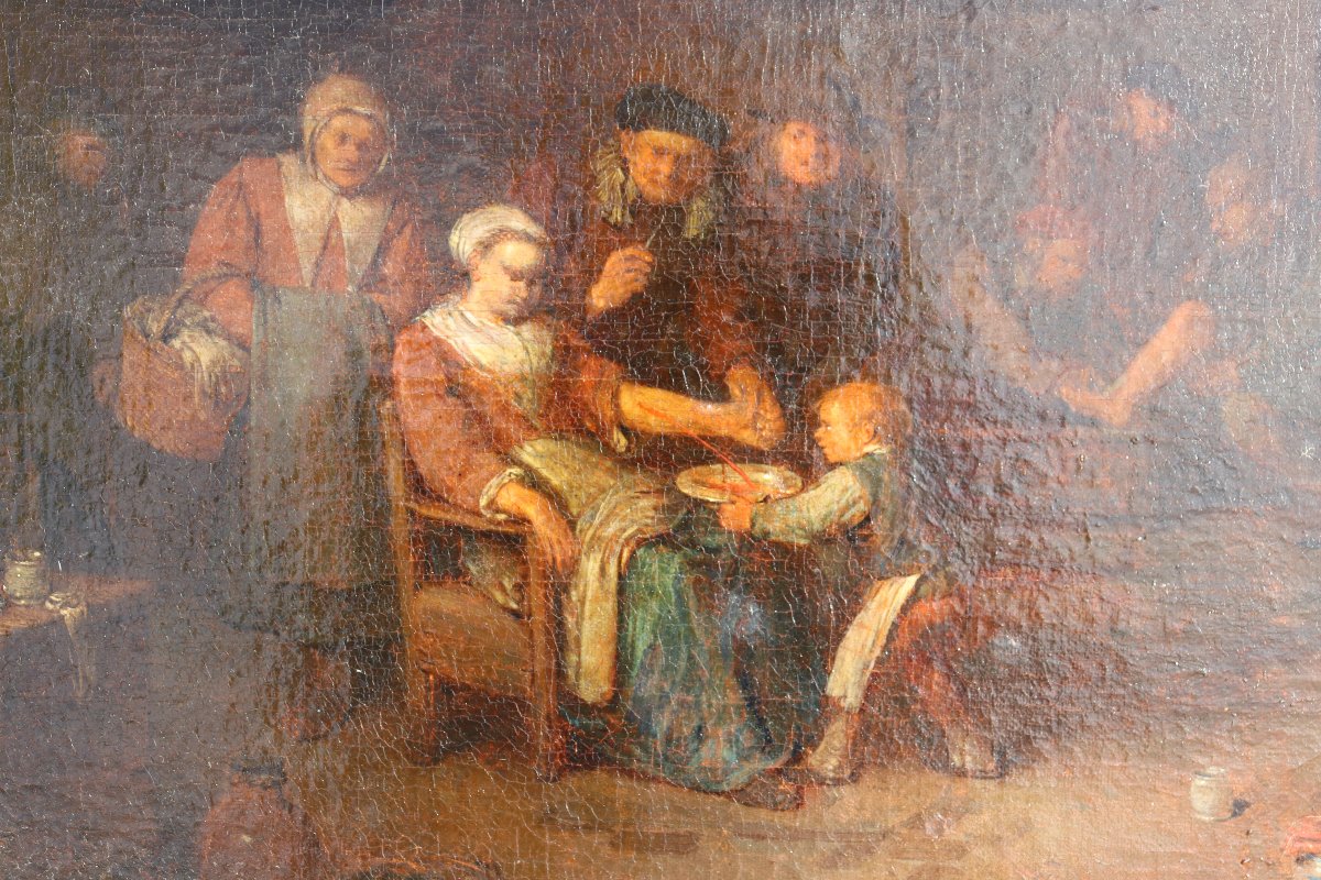 Egbert Van Heemskerk II : “the Bloodletting” And “the Sick Man”-photo-3