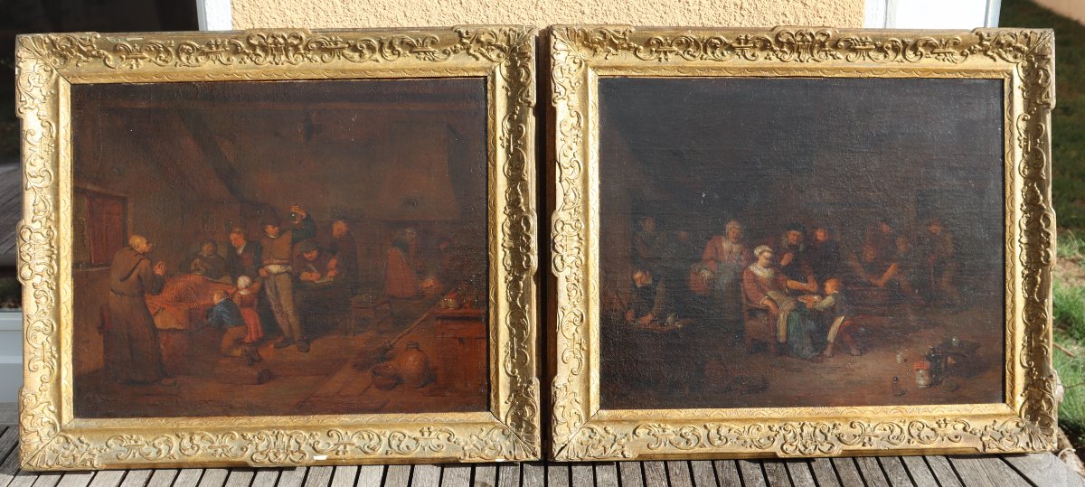 Egbert Van Heemskerk II : “the Bloodletting” And “the Sick Man”