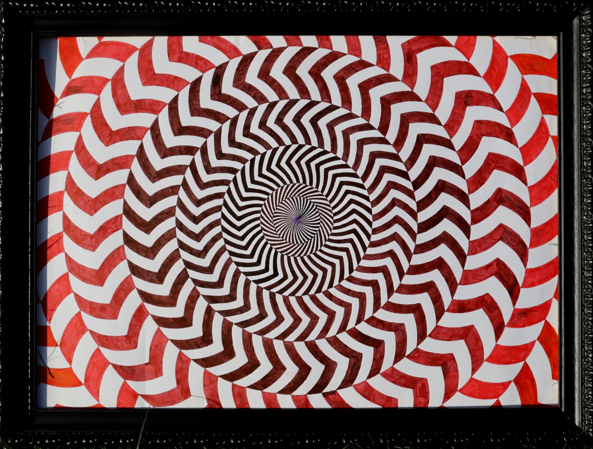 ECOLE ESPAGNOLE OU SUD-AMERICAINE : « OP’ART »