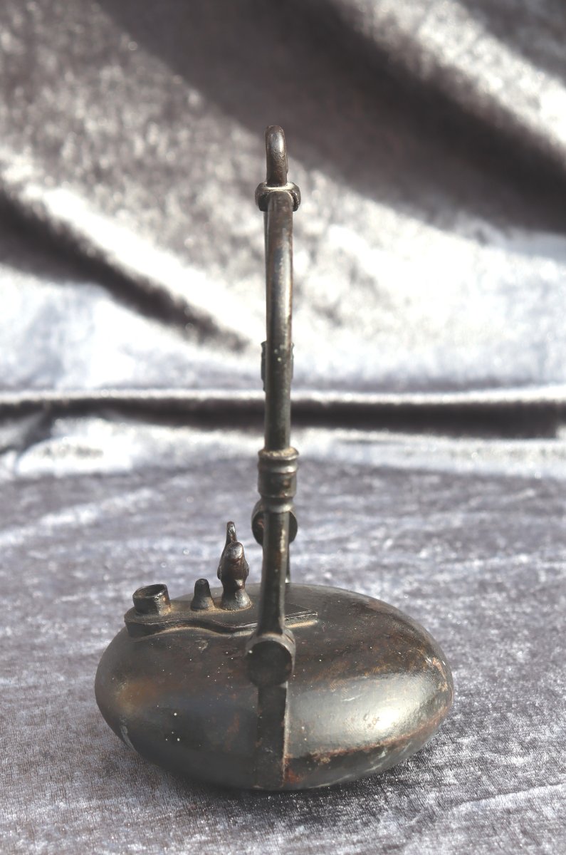 « LAMPE A HUILE DE MINEUR »-photo-2