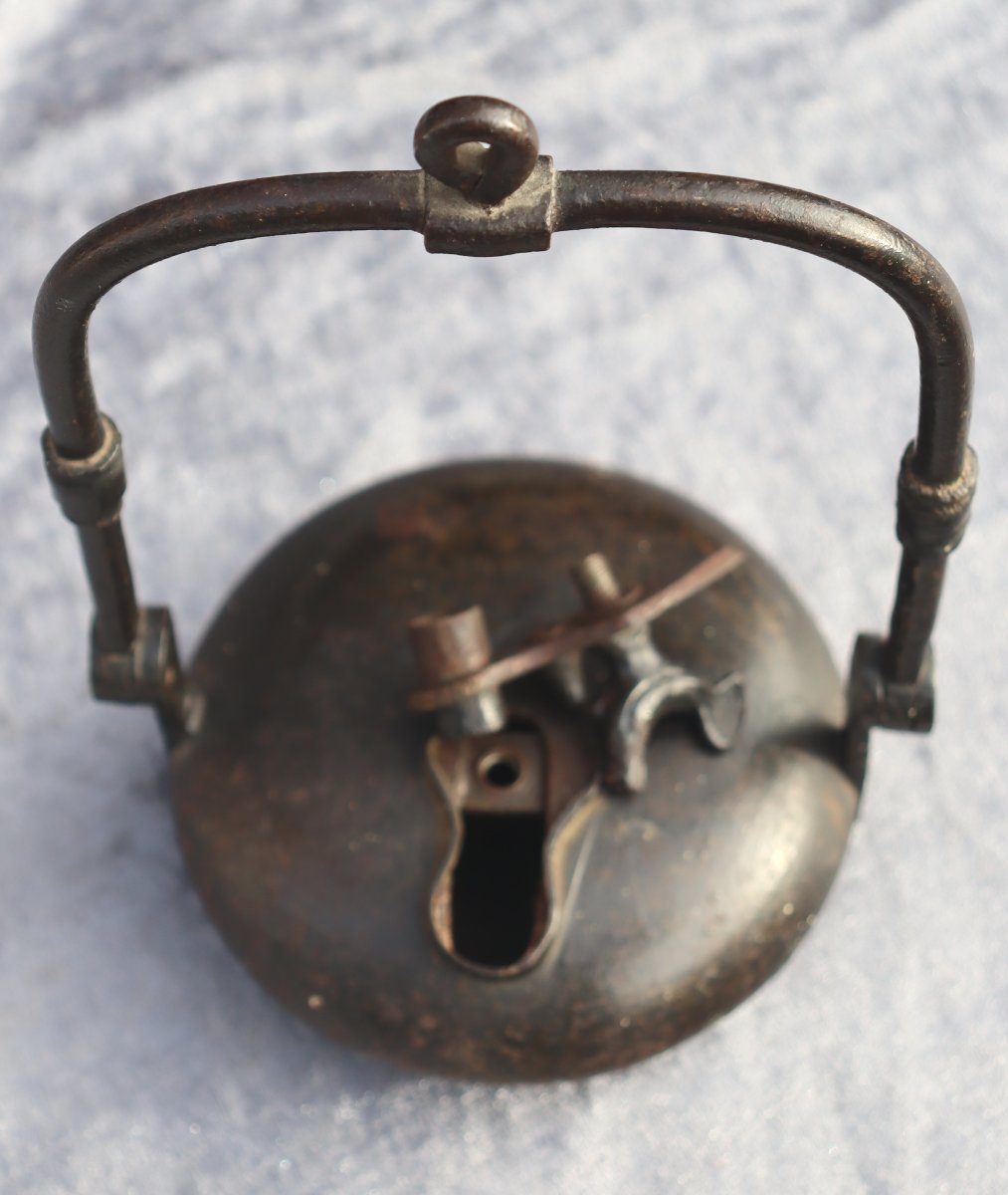 « LAMPE A HUILE DE MINEUR »-photo-4