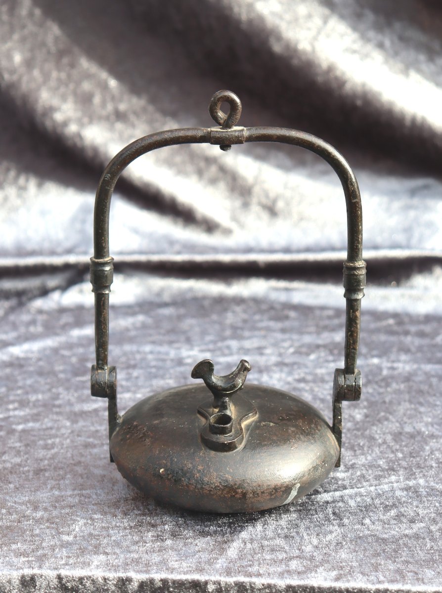 « LAMPE A HUILE DE MINEUR »