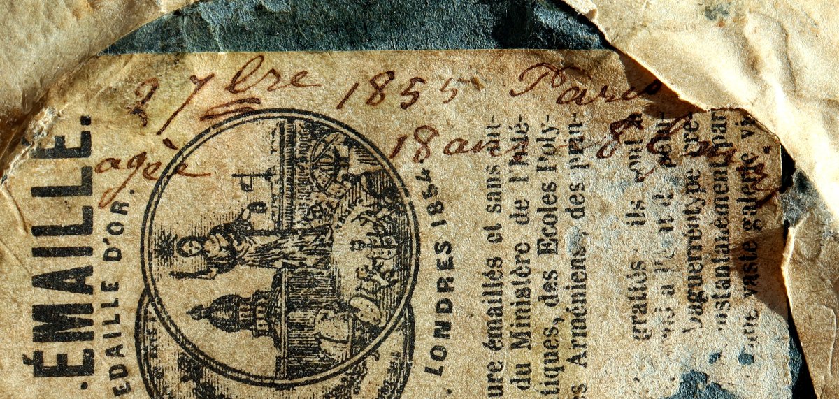 MILLET : « PAIRE DE DAGUERREOTYPES 1855 »-photo-3