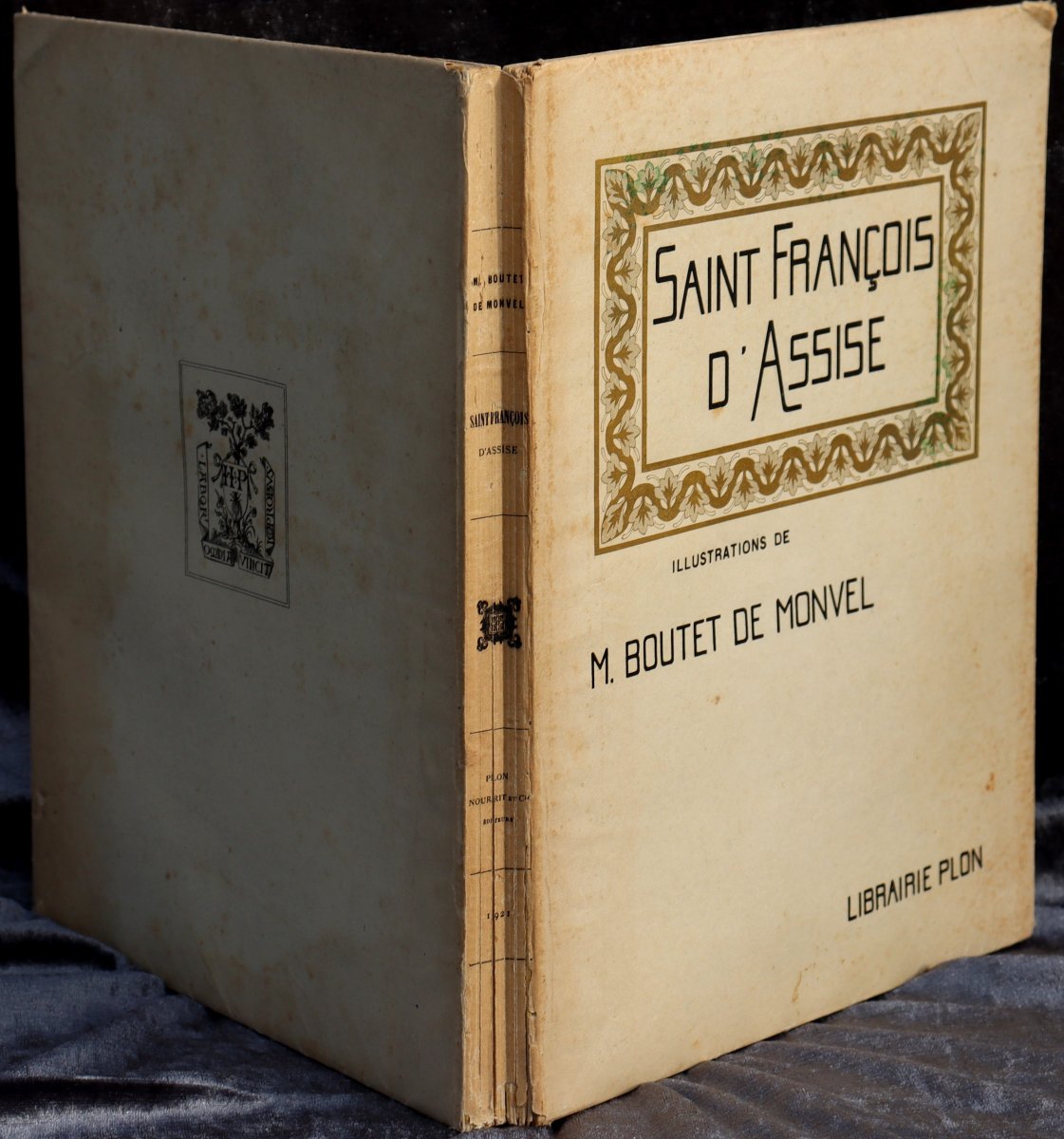 « SAINT FRANCOIS D’ASSISE, ILLUSTRATIONS DE BOUTET DE MONVEL »-photo-2
