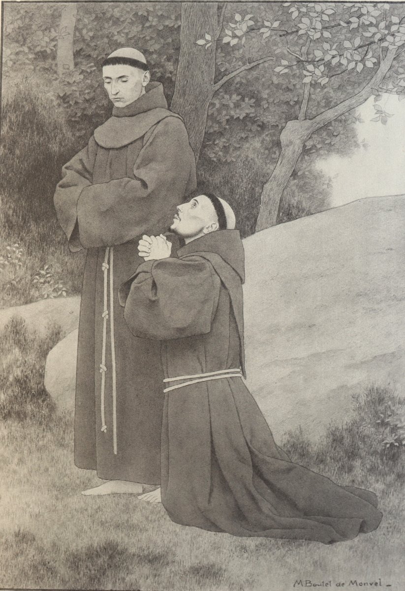 « SAINT FRANCOIS D’ASSISE, ILLUSTRATIONS DE BOUTET DE MONVEL »-photo-1