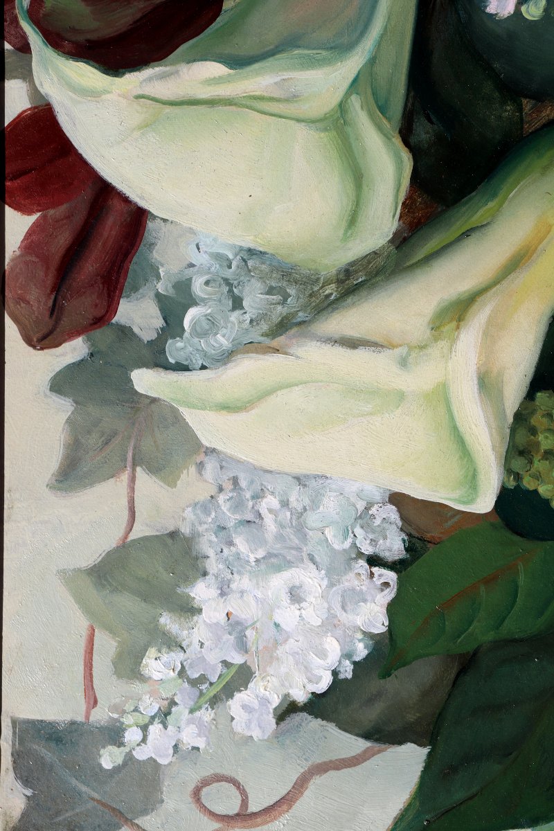 CHARLES-JEAN BRUN : « LE GRAND BOUQUET »-photo-1
