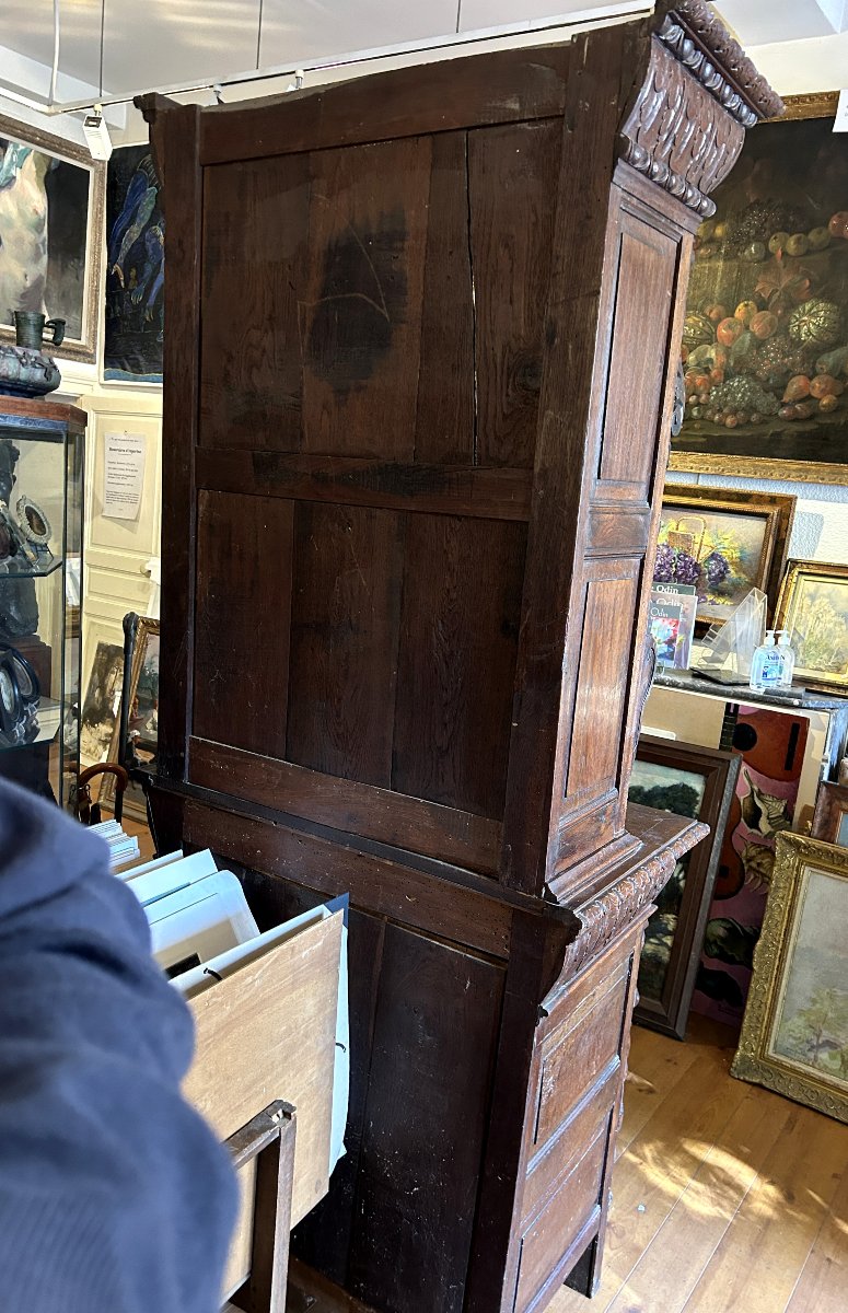 BUFFET/DRESSOIR PARTIELLEMENT RENAISSANCE-photo-6