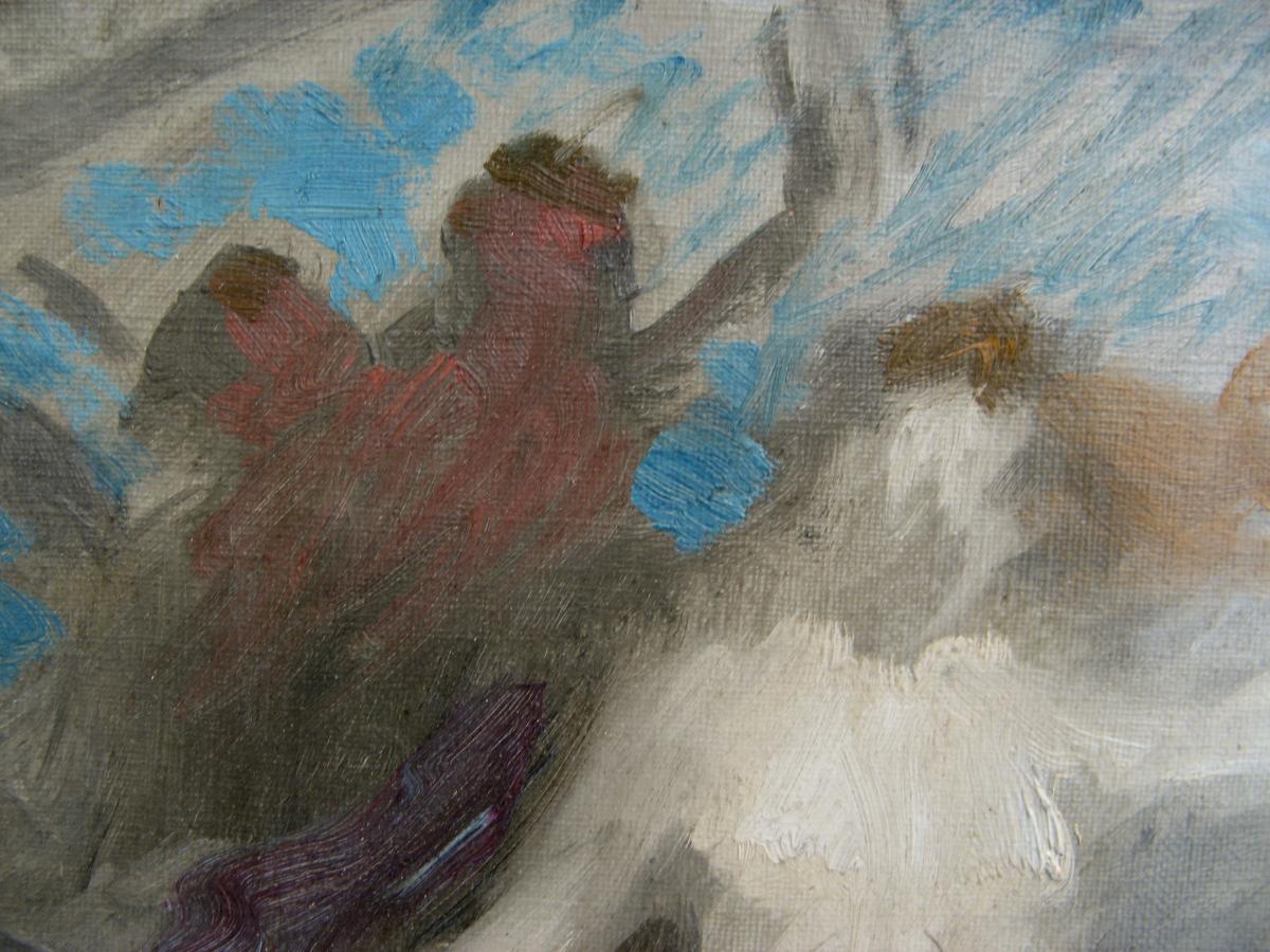 Joseph Castaing : Study For The Winter Palace Of Pau-photo-4