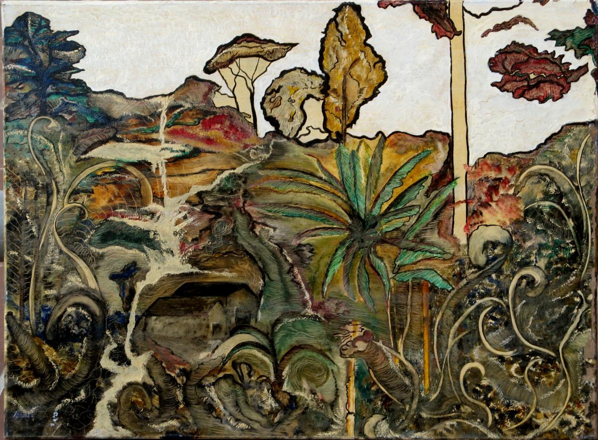 SANTI : PAYSAGE EXOTIQUE