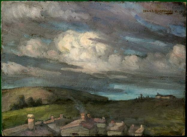 JEAN-DESIRE BASCOULES : CIEL D'ORAGE