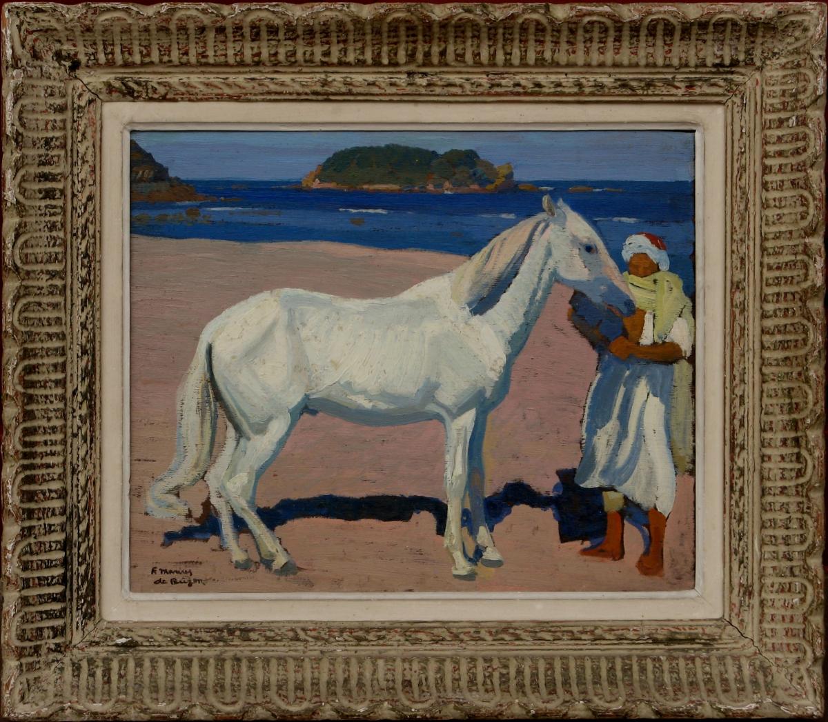 Frederic-marius De Buzon: "the White Horse"