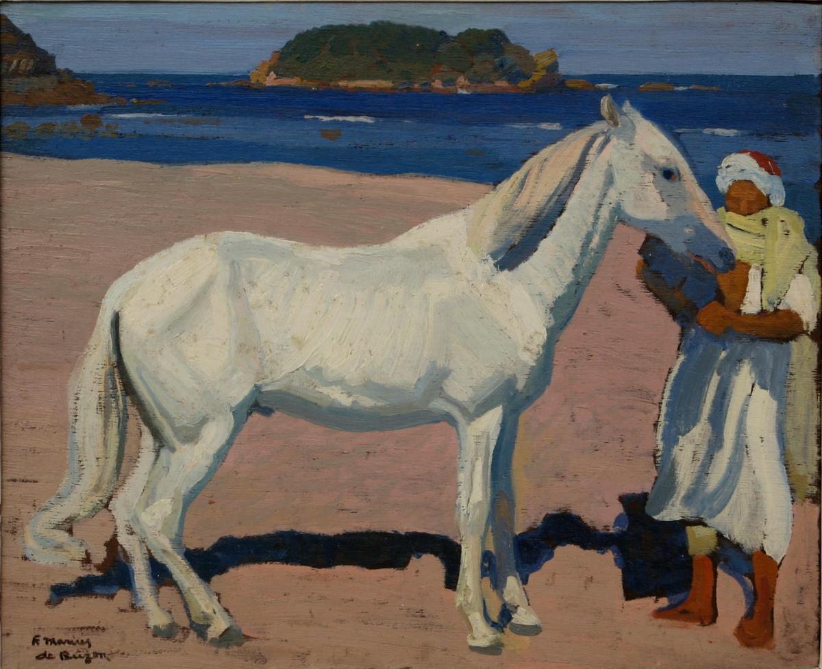 Frederic-marius De Buzon: "the White Horse"-photo-2