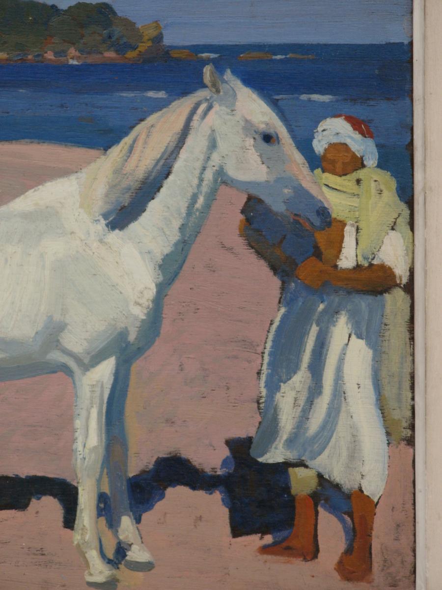 Frederic-marius De Buzon: "the White Horse"-photo-3