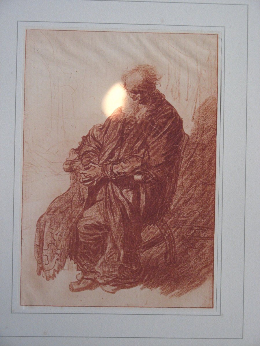 4 Albums : "originals Drawings By Rembrandt"-photo-1