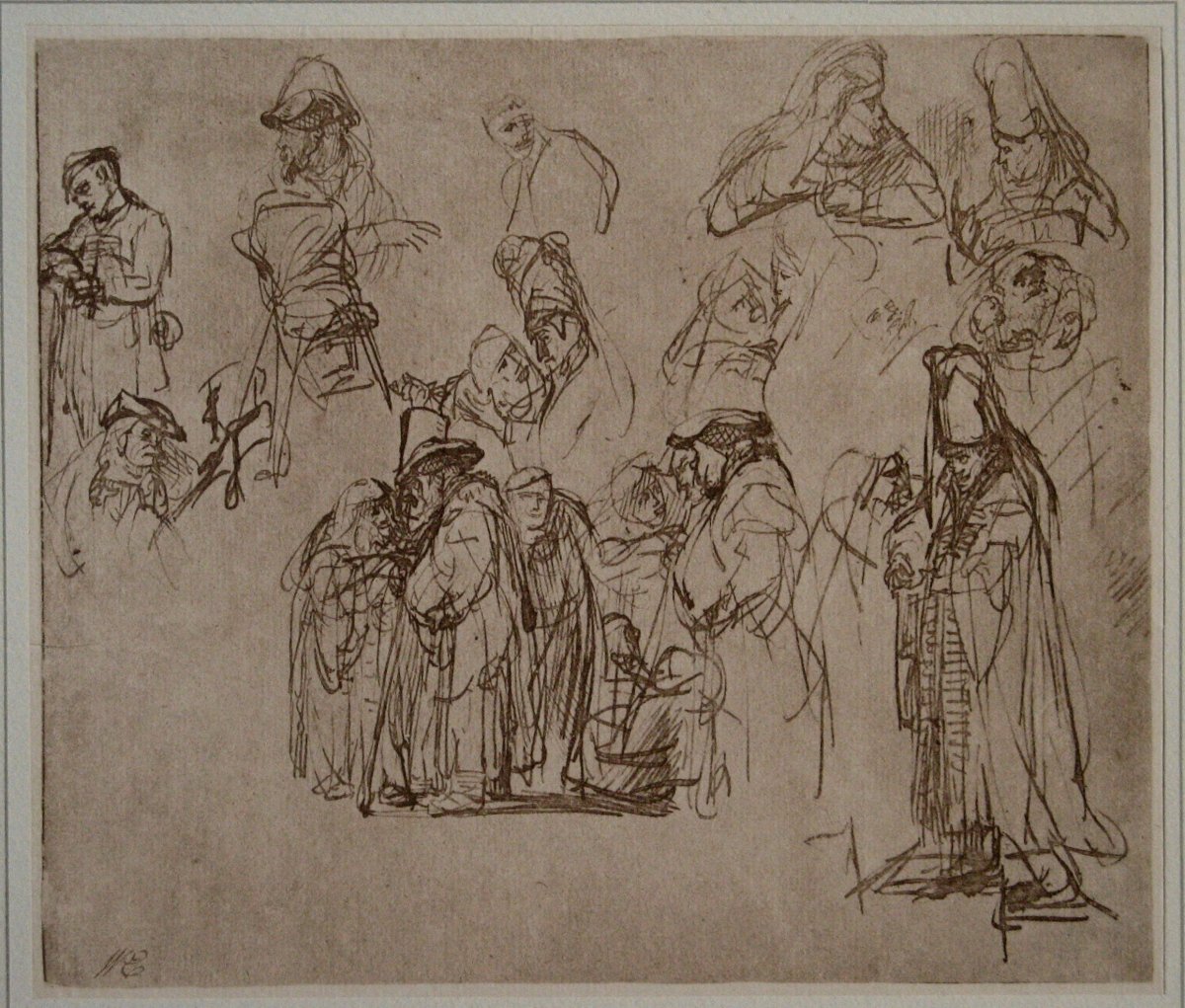 4 ALBUMS : "ORIGINALS DRAWINGS BY REMBRANDT"-photo-2