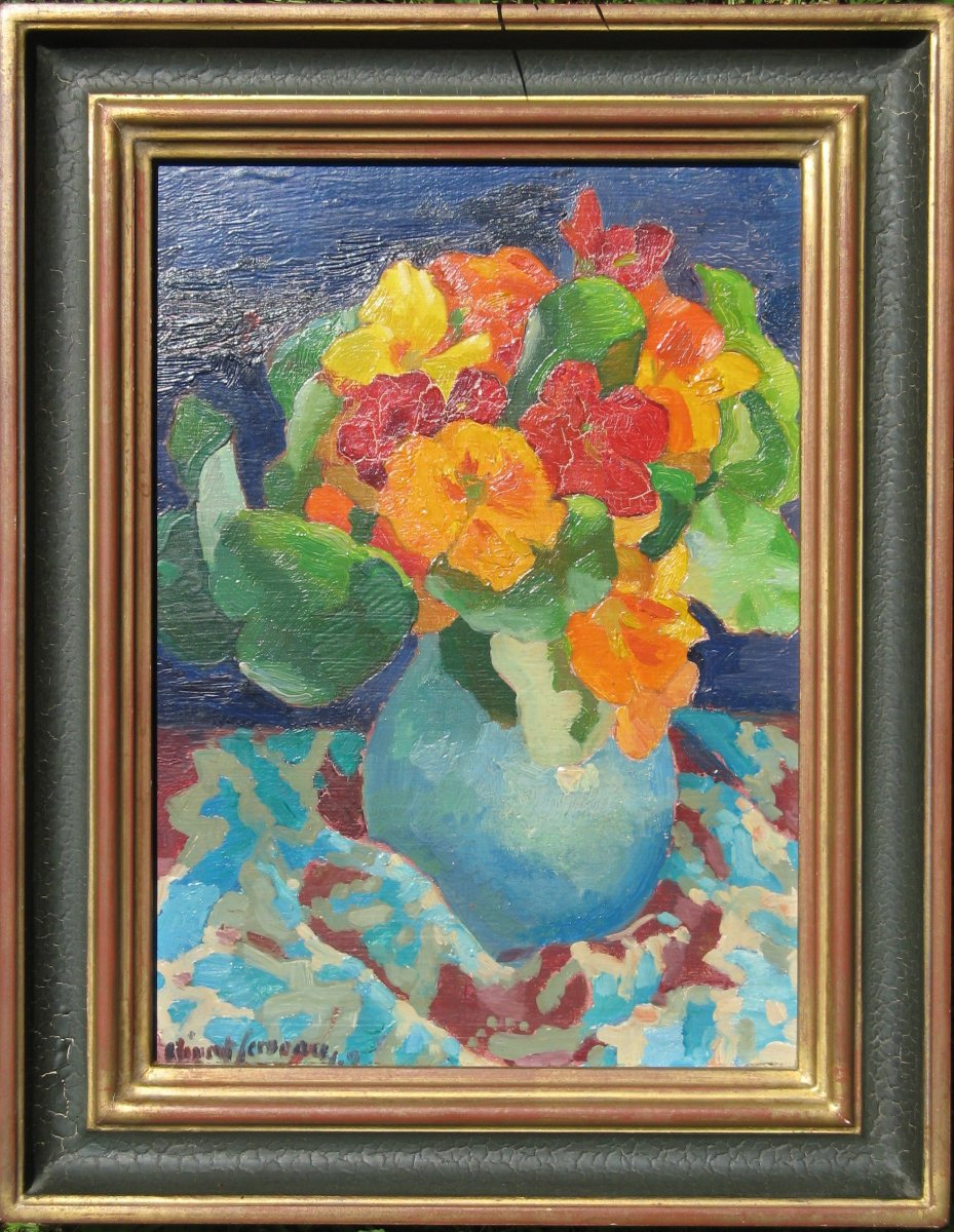 CLEMENT-SERVEAU : "LE BOUQUET DE CAPUCINES"-photo-2