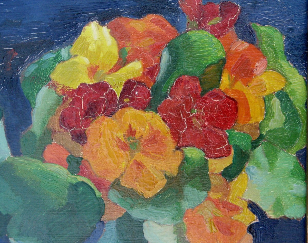 CLEMENT-SERVEAU : "LE BOUQUET DE CAPUCINES"-photo-3