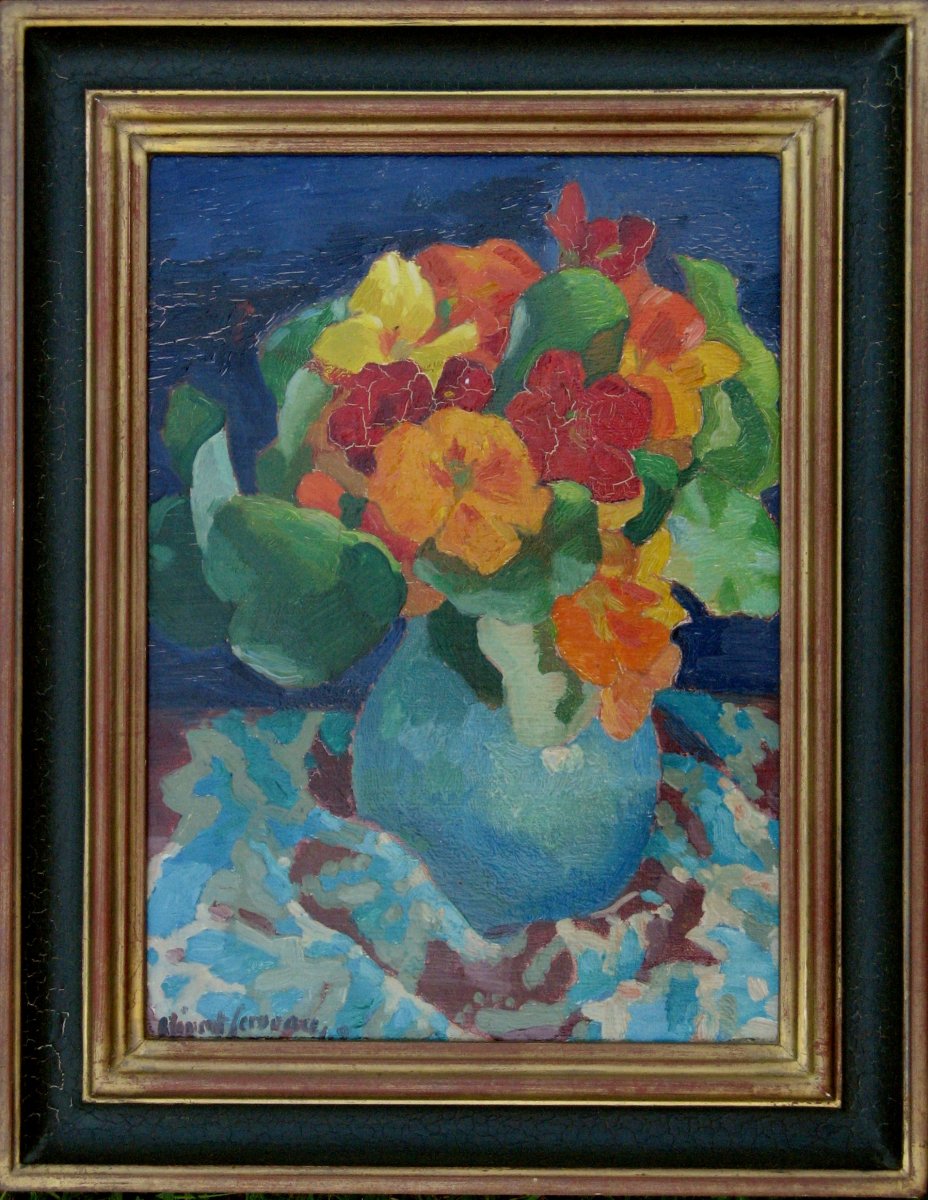 CLEMENT-SERVEAU : "LE BOUQUET DE CAPUCINES"-photo-1