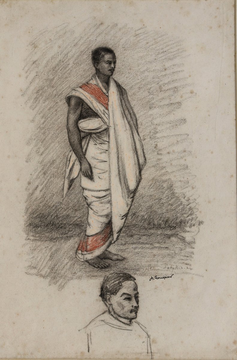 Achille Fouquier (1817-1895?) 19: "costume d'Abyssinien"