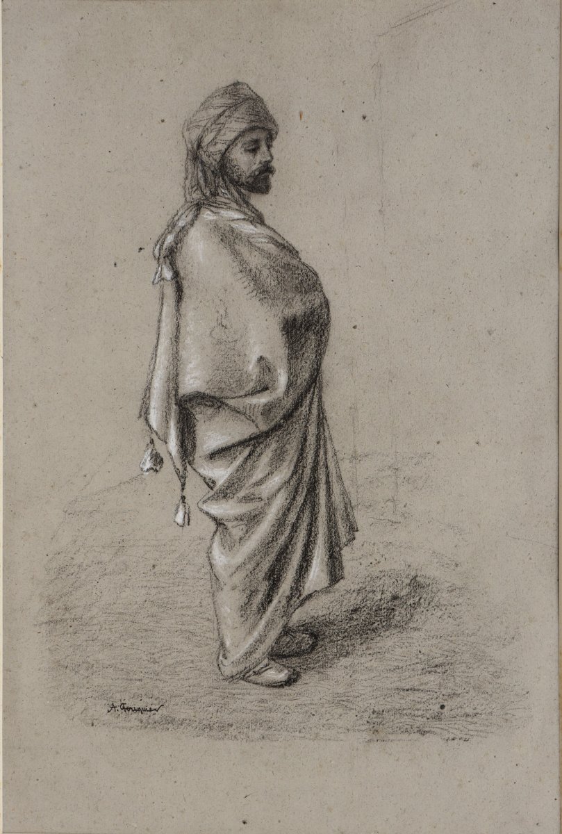 Achille Fouquier 21 : A Bearded Man (self-portrait ?)