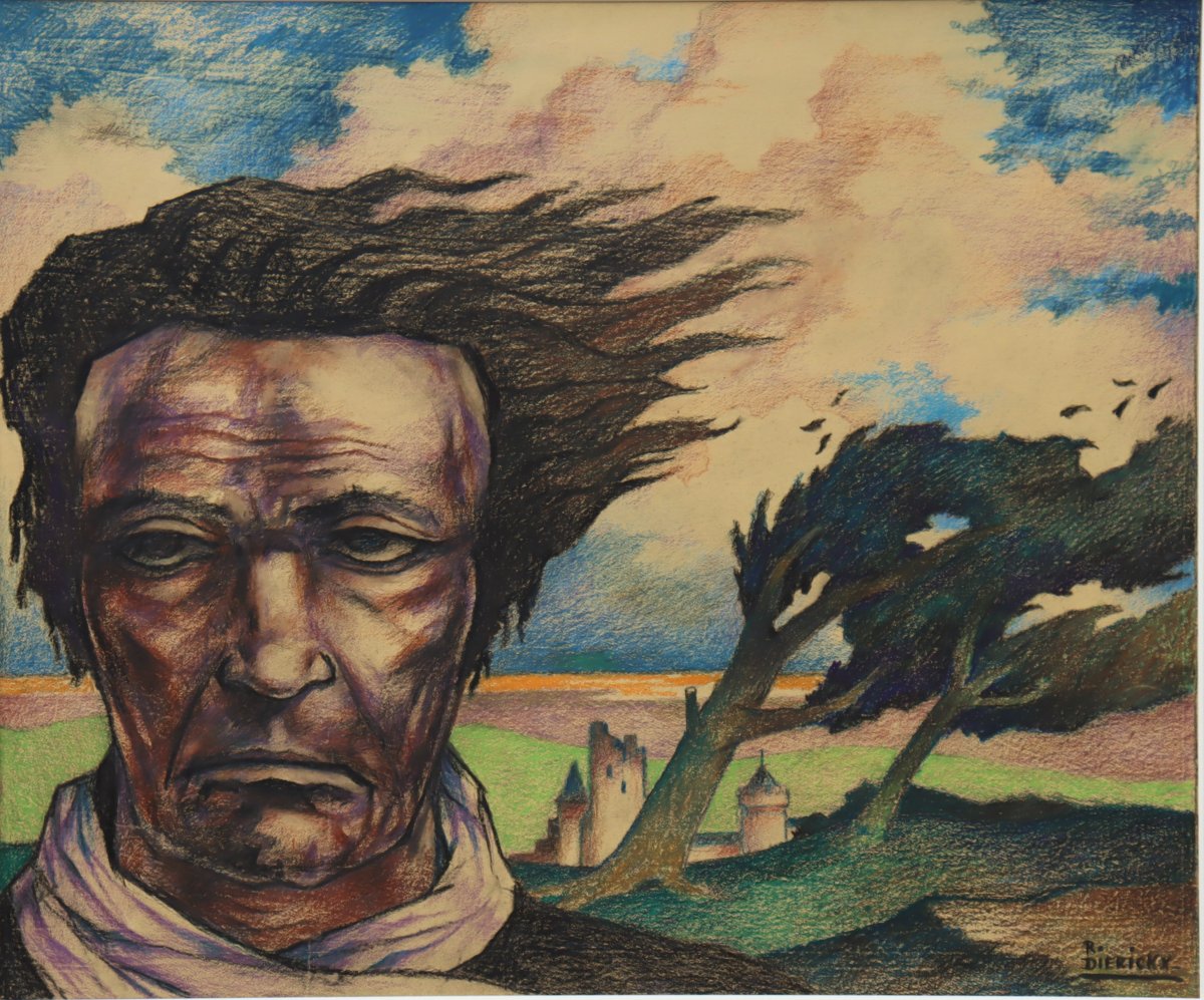 Raymond Dierickx : "hair In The Wind"