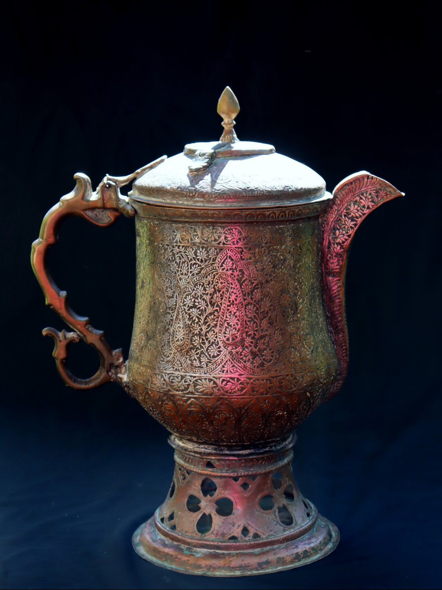 "ancient Big Persian Kettle"-photo-4