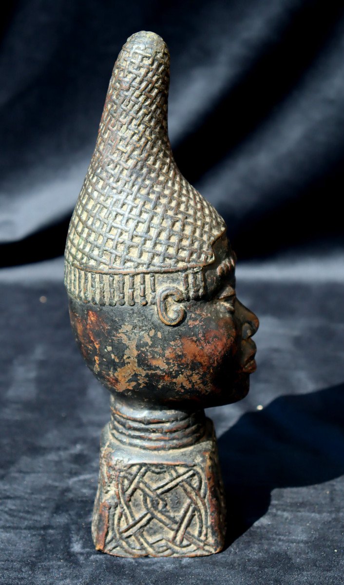 African Bronze : "head Of Ife"-photo-2
