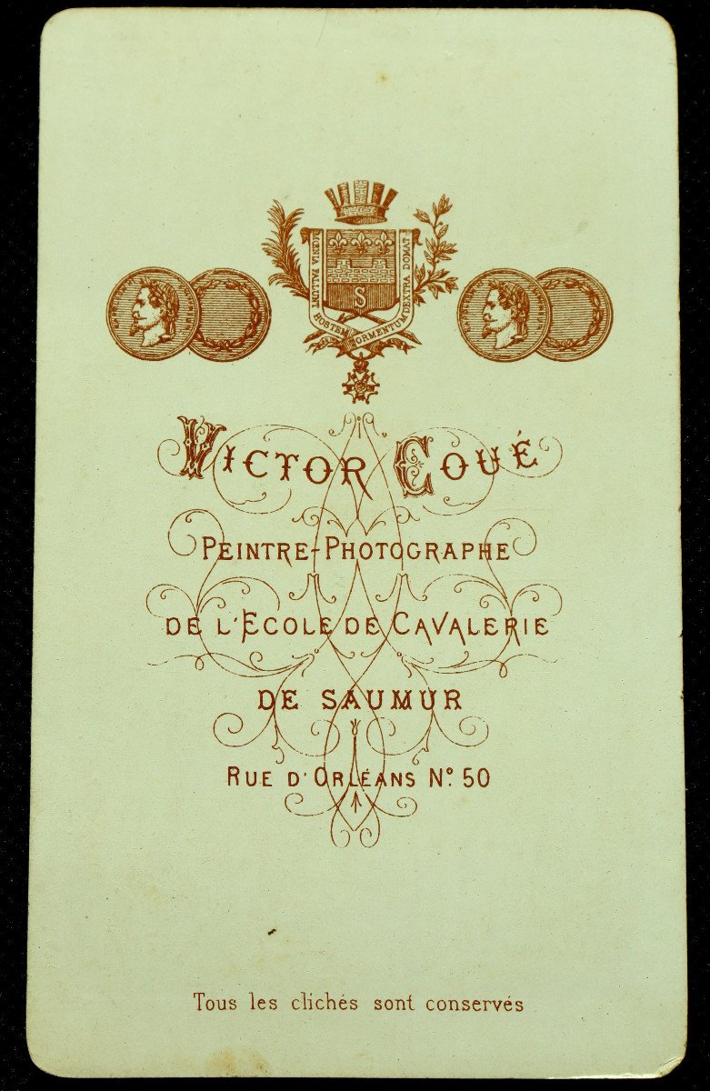 VICTOR COUE : "PHOTO D'UN CAVALIER DE SAUMUR"-photo-2