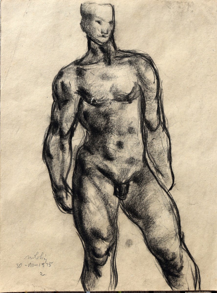 Pikko Nikolitch (1907-1979) II : "male Nude"