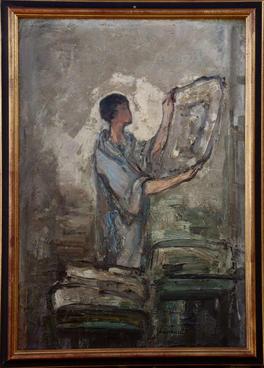 PIERRE LAPRADE : "CHEZ LE MARCHAND D'ESTAMPES"