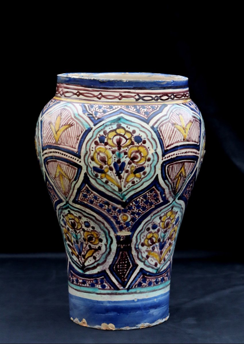 TUNISIE (NABEUL)  : "GRAND VASE"