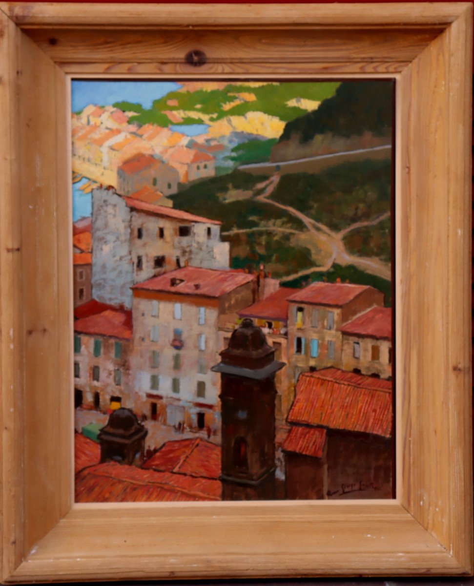 RENE-GEORGES GAUTIER : "VILLEFRANCHE SUR MER"