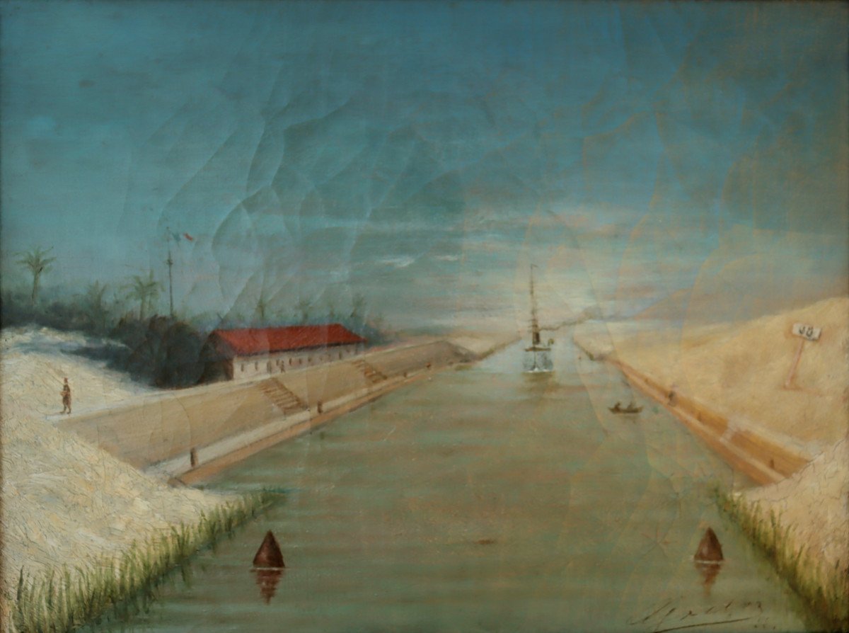 Gador : "the Suez Canal In 1892"-photo-2