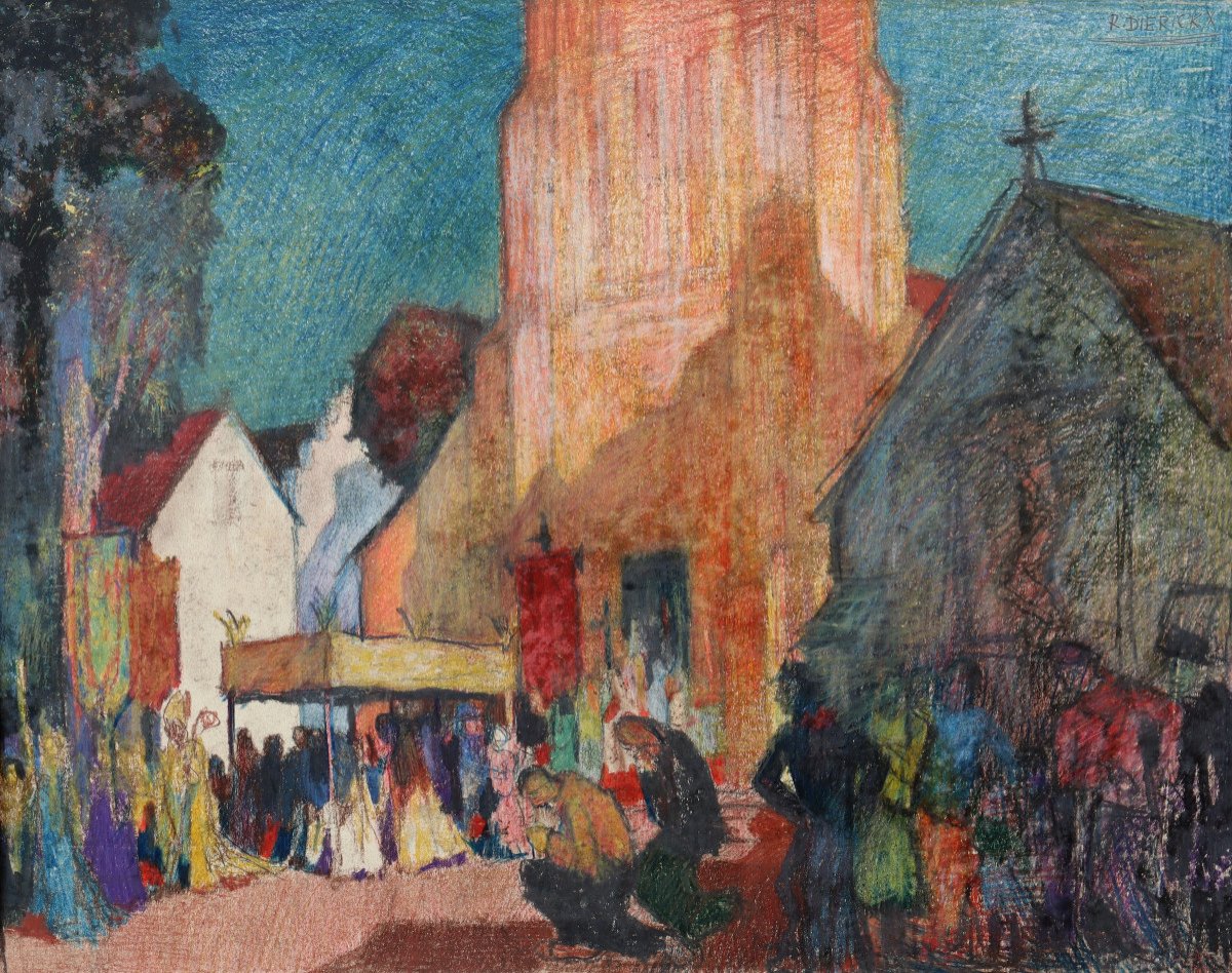Raymond Dierickx : "procession To The Sunny Cathedral"