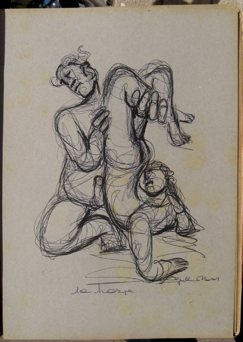 Kama-sutra : "port-folio Of Erotic Drawings"-photo-2