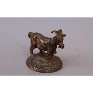 MINUSCULE BRONZE : "LA CHEVRE"