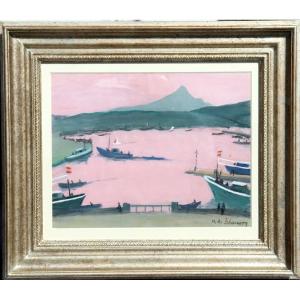 Marie-anne Ichanson:  “the Pink Basque Port”